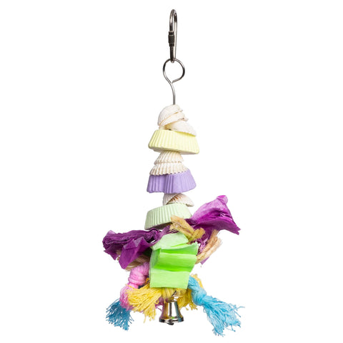 Prevue Hendryx 60062510: Tropical Teasers Cookies and Knots Bird Toy
