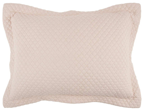 Rizzy Home | BQ4520 | Cotton Quilt | 90"x92" Pinkred Solid