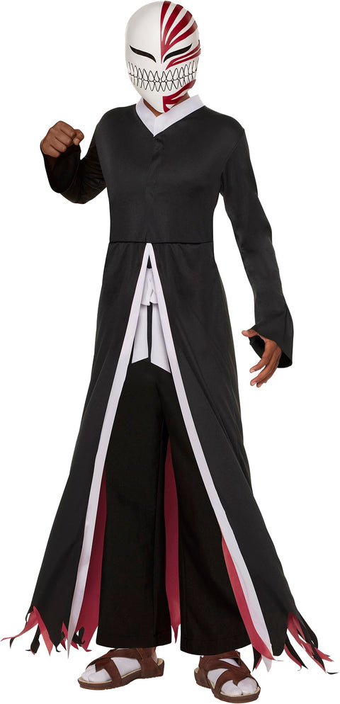 InSpirit Designs Kids Bleach Ichigo Costume| Officially Licensed | Kids Ichigo Robe and Mask | Bleach Anime Costumes, XL