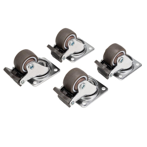 Rack case and workstation tower case wheels1inch diameter 4PCS per pack.