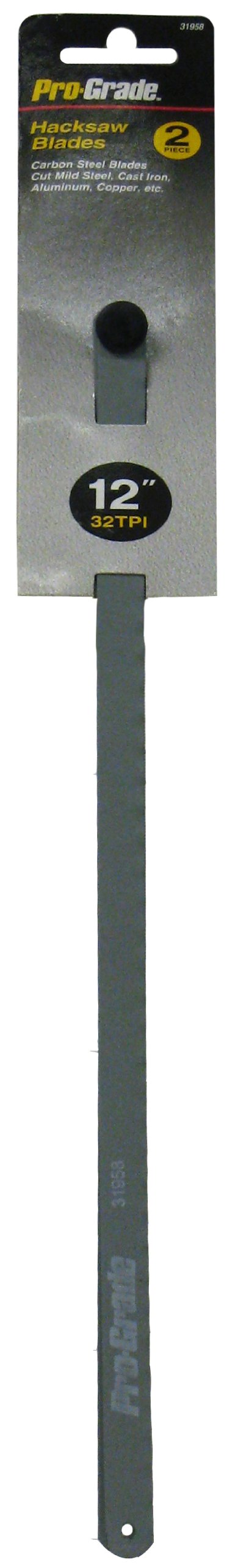 Pro-Grade 31958 12-Inch/32 TPI Carbon Hacksaw Blade