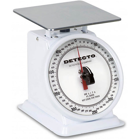 Detecto Top Loading Portion Scales Mechanical, 500 Grams