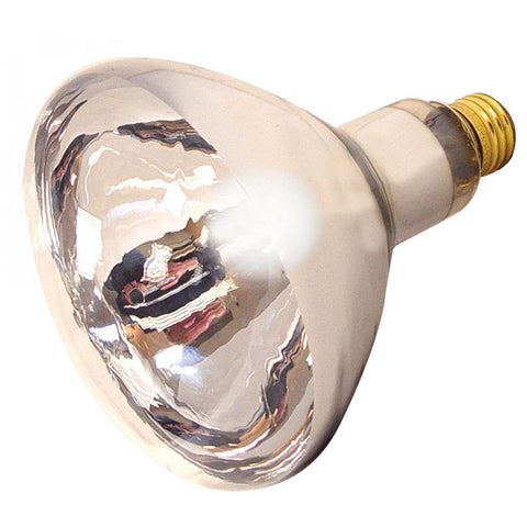 Satco S4750 Medium Bulb in Light Finish, 6.50 inches, 1 Pack, Clear Heat