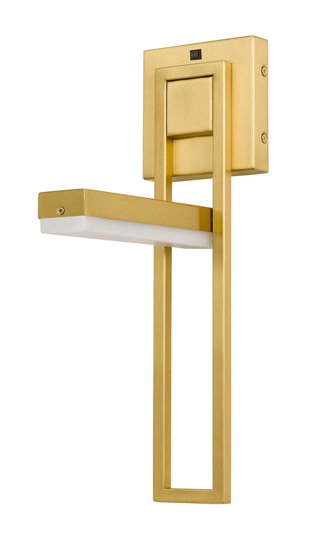 Cal Lighting LA-8043 Montilla Led Bedside Wall Sconce with Adjustable Led Light Panel and Rocker Switch