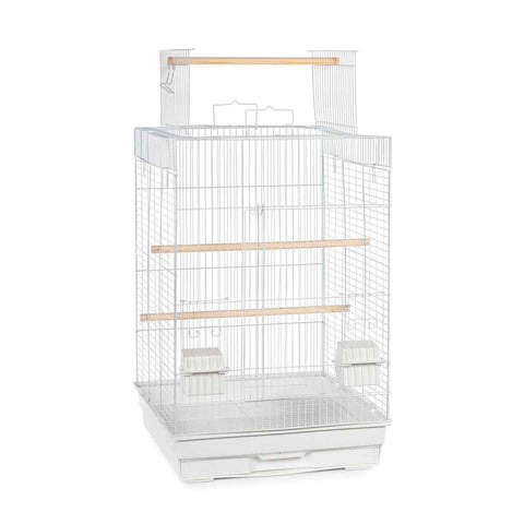 Prevue Top Opening Bird Cage Wht/Wht