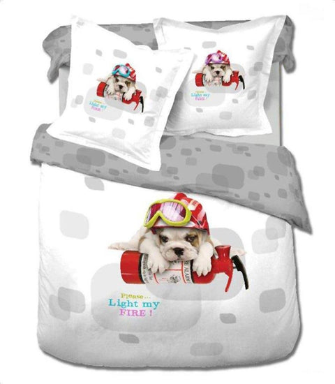 Le Vele 4-Pc Duvet Cover Set in Dog 721727