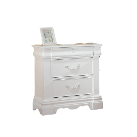 ACME Furniture Estrella Nightstand, White, One Size