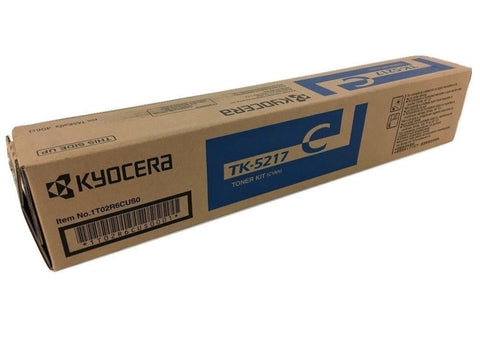 Kyocera TK-5217C Original Toner Cartridge - Cyan - Laser - 15000 Pages - 1 Each