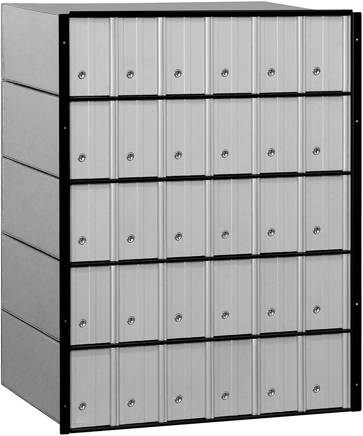 Salsbury Industries 2230 Standard System Aluminum Mailbox with 30 Doors