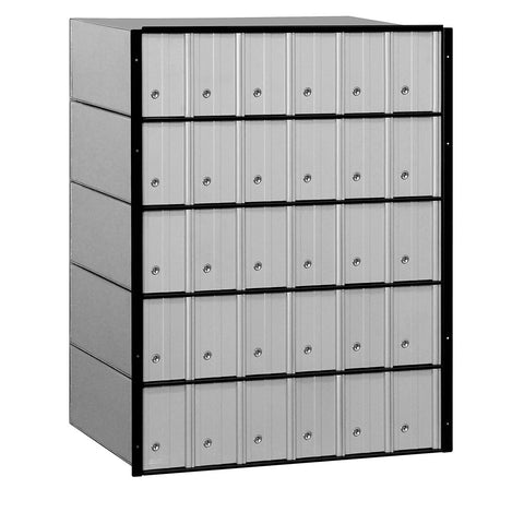 Aluminum Mailbox - 30 Doors - Standard System