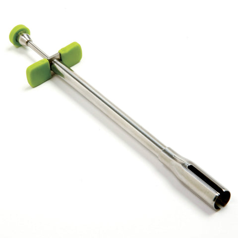 Norpro 1363 Stainless Steel Olive Stuffer, with Comfort Grips, Green