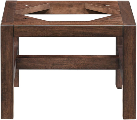 James Martin Addison 12" Wooden Stand for Petite Tower Hutch, Mid Century Acacia