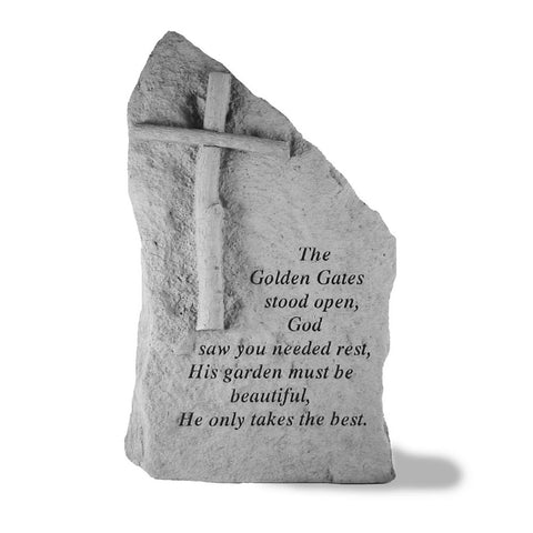 Kay Berry The Golden Gates Stood Open Memorial Stone Totem