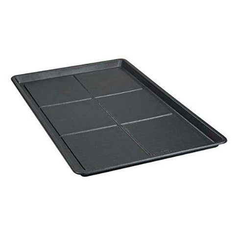 ProSelect Replacement Floor Trays - Durable Easy-to-Clean Plastic Trays for Everlasting Crates - X-Small, 18" x 12", Black