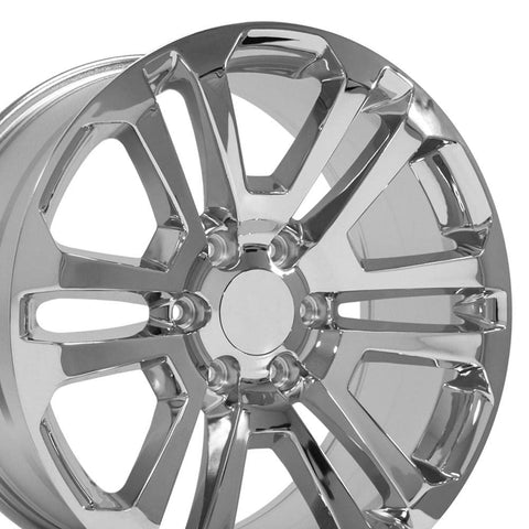 OE Wheels LLC CV99-20090-6550-31C Chrome Wheel Painted (20 x 9. inches /6 x 139 mm, 31 mm Offset)