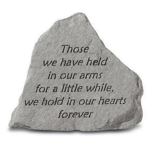 Kay Berry Those We Have Held in Our Arms Small Memorial Bench