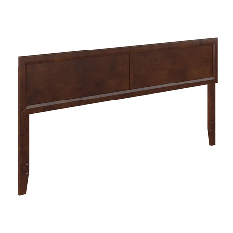 AFI, Sophia Adjustable Modern King Solid Wood Headboard, Walnut