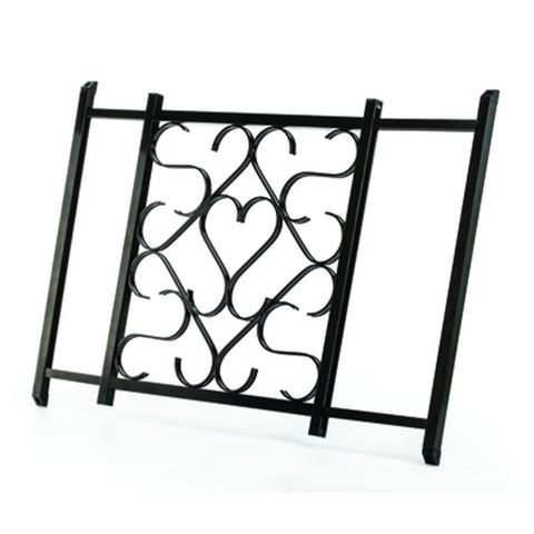 Camco Camper/RV Screen Door Deluxe Grille | Features an Adjustable Width of 20-Inches to 32-Inches & Crafted of Heavy-Duty Aluminum | Includes Installation Hardware (43993)