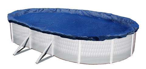 Swim Time WC934-4 18 by 34-Feet Oval Winter Cover