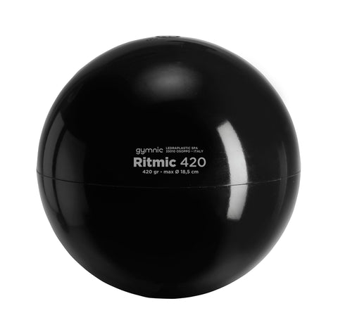 GYMNIC Ritmic Ball Black (420 Grams)