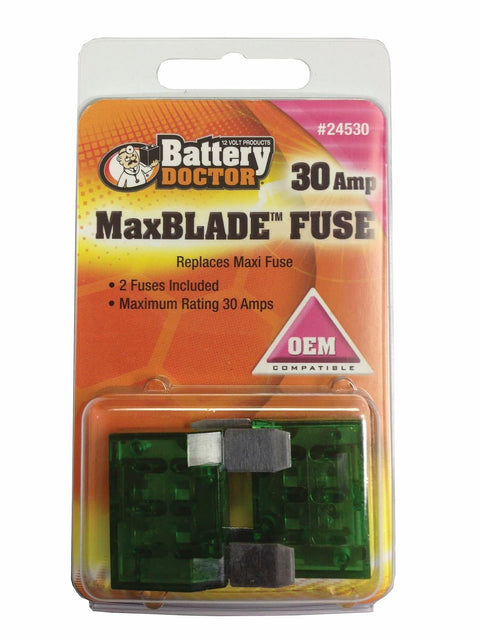 WirthCo 24560 Battery Doctor 60 Amp MaxBlade Fuse, Blue, 2 Pack