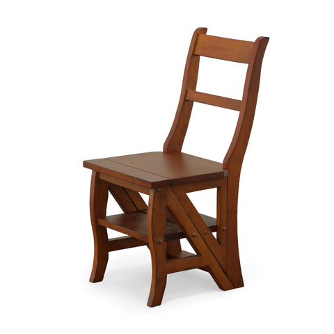 Folding Library Chair - Chestnut