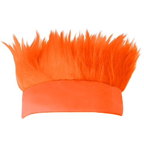 Beistle Orange Hairy Headband