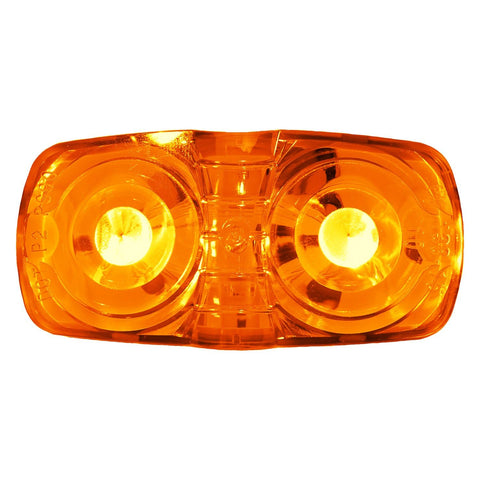 Peterson Mfg M38A-MV Led Marker/Clearance Pc Double Bulls-Eye