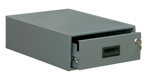 Durham 177-DRAWER-95 Gray Steel Optional Workbench Drawer, 12-1/2" Width x 4-3/4" Height x 18-1/2" Depth