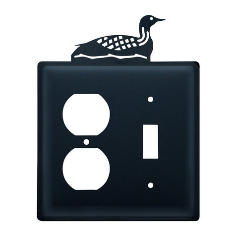 Village Wrought Iron Loon Outlet & Switch Cover