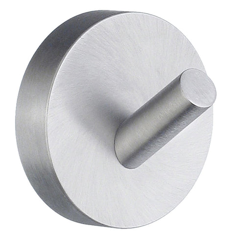 Smedbo SME, Brushed Chrome HS355 Towel Hook Single