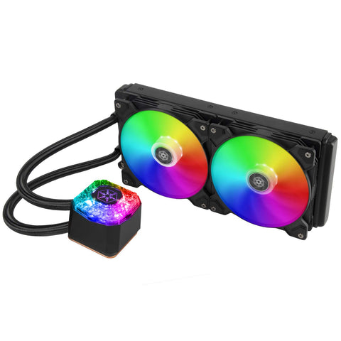 IG280-ARGB AIO CPU liquid cooling/ARGB/14025 fanX2/28028 radiator/MCT pump/Support to TR4 & LGA1200