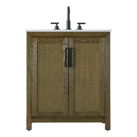 Alina Bathroom Vanity Hazel Oak
