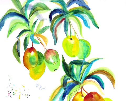 Betsy Drake PM1104 Mangos Place Mat - Set of 4