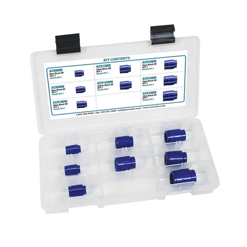 S.U.R.&R. - Metric A/C Push-to-Connect Block Off KIT
