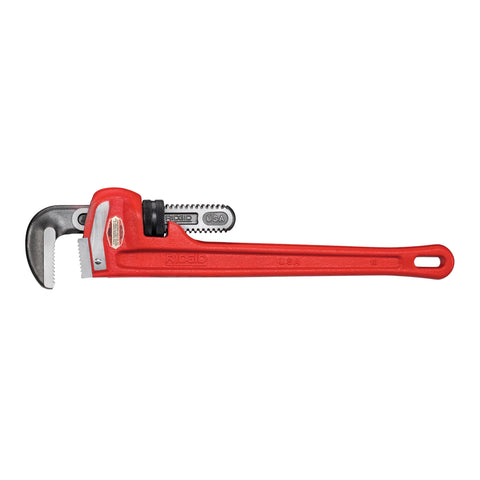 RIDGID 31025 Model 18 Heavy-Duty Straight Pipe Wrench, 18-inch Plumbing Wrench