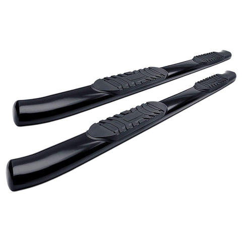 SteelCraft 403019BP - 5" Premium Black Oval Side Bars