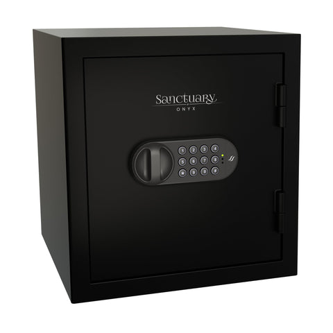 SANCTUARY ONYX HOME & OFFICE SAFE 1.34 CUFT 45 MIN FIRE RATED ELECTRONIC LOCK