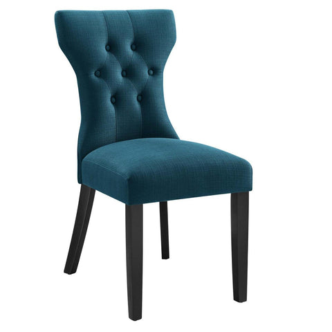 Silhouette Dining Side Chair in Azure