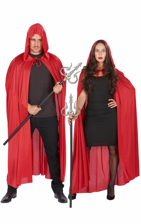 Orion Costumes Unisex Hooded Adult Costume Cape | Red