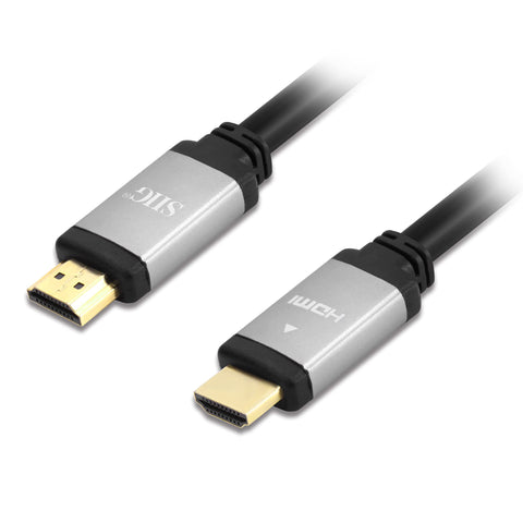 SIIG Ultra High Speed HDMI Cable - 16ft, HDMI 2.1 Cable, Supports high Resolution up to 8K@60Hz, 48Gbps, HDCP 2.2, Dynamic HDR, eARC, Gold Plated, Aluminum Housing (CB-H21111-S1)