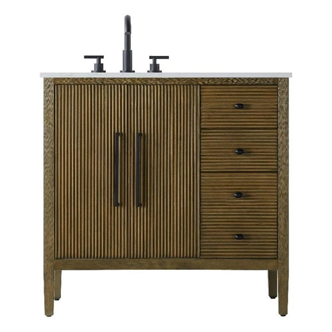 Blakely Bathroom Vanity Hazel Oak