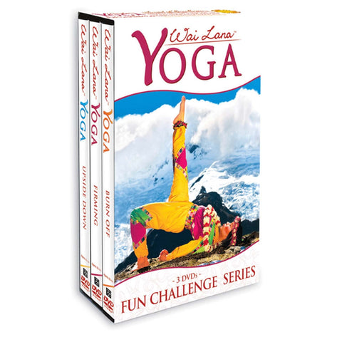 Wai Lana Yoga Fun Challenge DVD Tripack