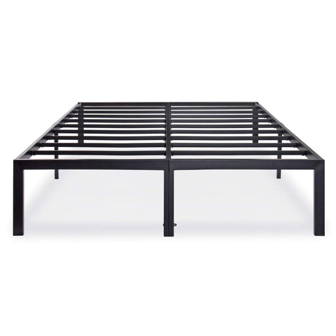 Fast Furnishings Full Size Heavy Duty Metal Platform Bed Frame - 2,000 lb Weight Capacity