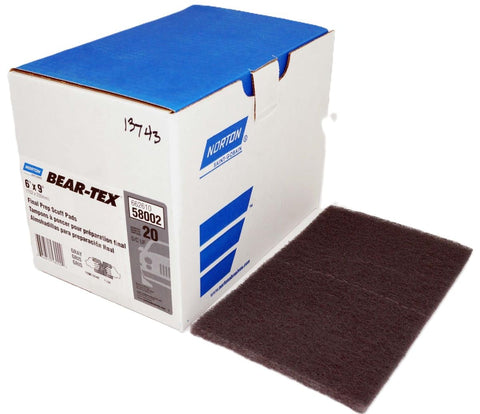 Norton Abrasives - St. Gobain Gray Bear-TEX Scuff PAD (NOR-58002)