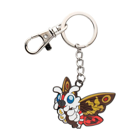 SalesOne Godzilla Mothra Enamel Charm Keychain, Keyring Holder