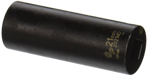 Grey Pneumatic (2021MD) 1/2" Drive x 21mm Deep Socket