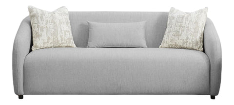 Etienne Sofa w/3 Pillows Gray Linen