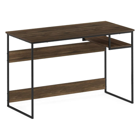 Oakestry Lifestyle Study Desk Writing Table Home Office Furniture Student Workspace Modern Columbia Walnut