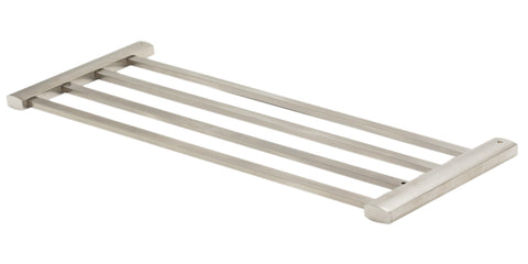 ALFI brand AB9539-BN Towel Bar & Shelf Bathroom Accessory, 24", Brushed Nickel